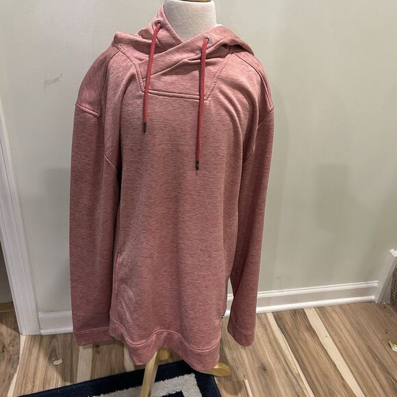 Tommy Bahama Men's Salmon Turtle Cove Hoodie Sweatshirt Sz 2XL Resort wear - Picture 1 of 12